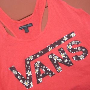 Floral Vans Tank Top